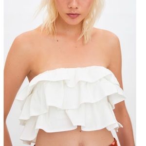 Zara Limited Edition Ruffled Top Summer 2019 Blog